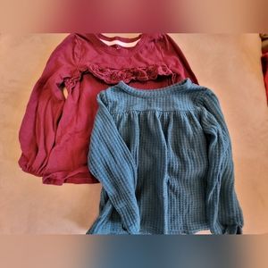 Cat & Jack long sleeve 3t shirts